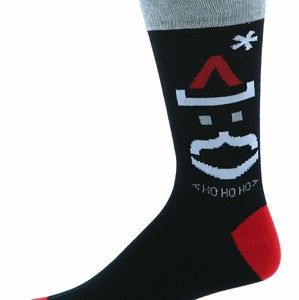 COPY - Christmas Holiday Socks Santa Claus Emoji Face Digital